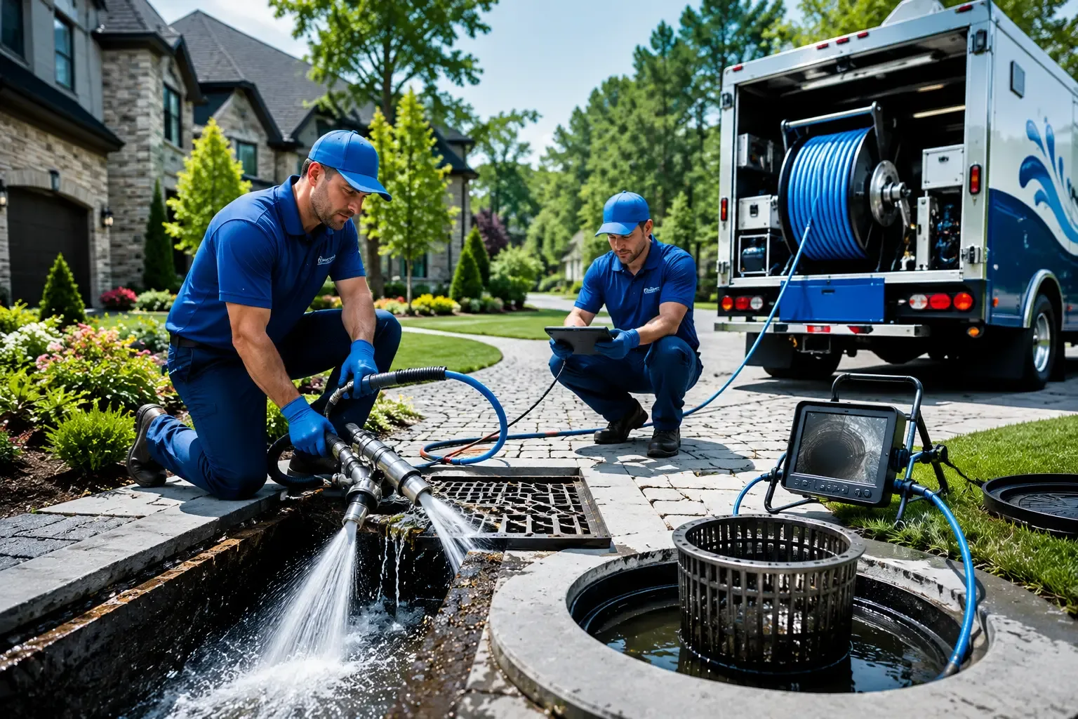 Local outdoor drain cleaning professionals in Colby, WI