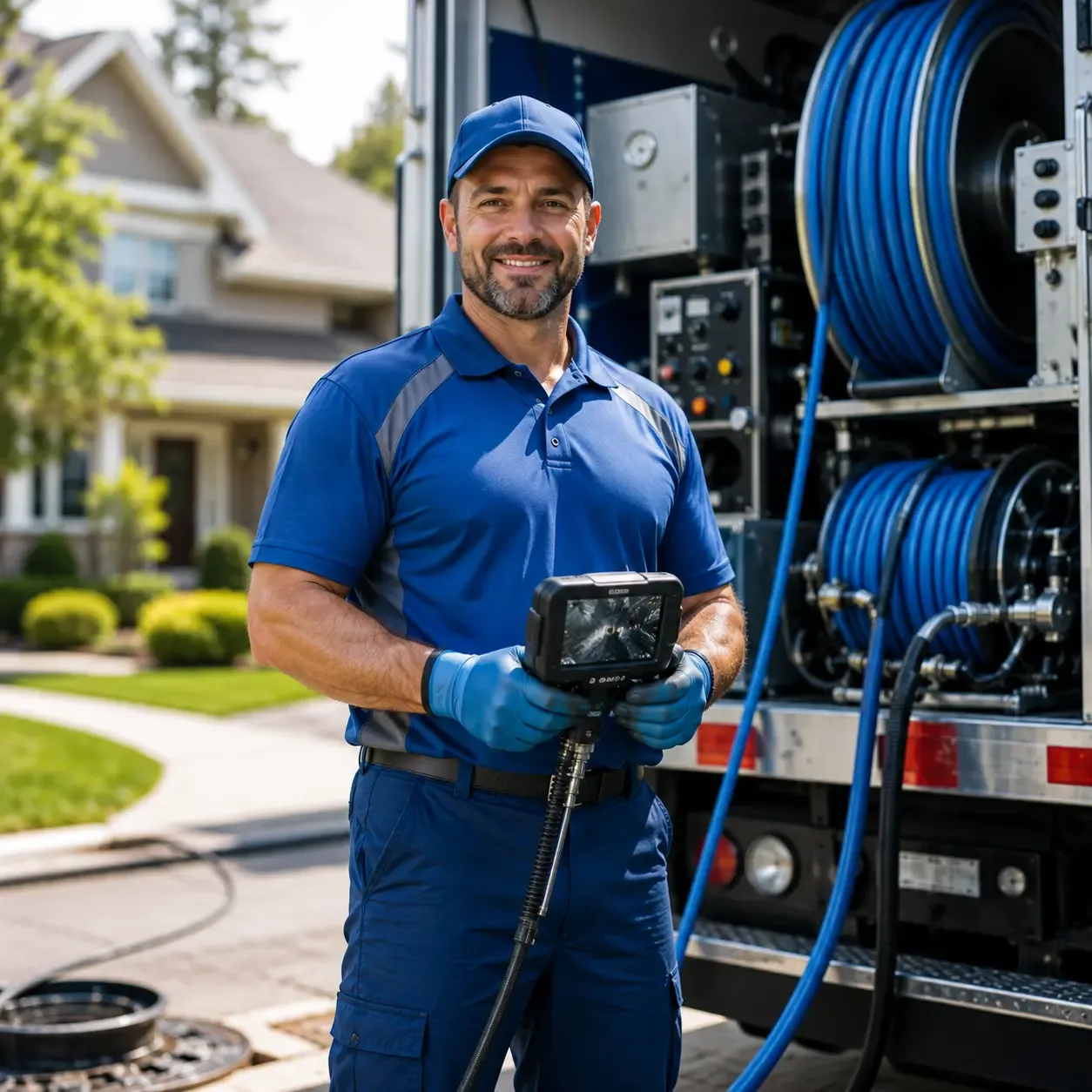 Local outdoor drain cleaning specialists in Colby, WI